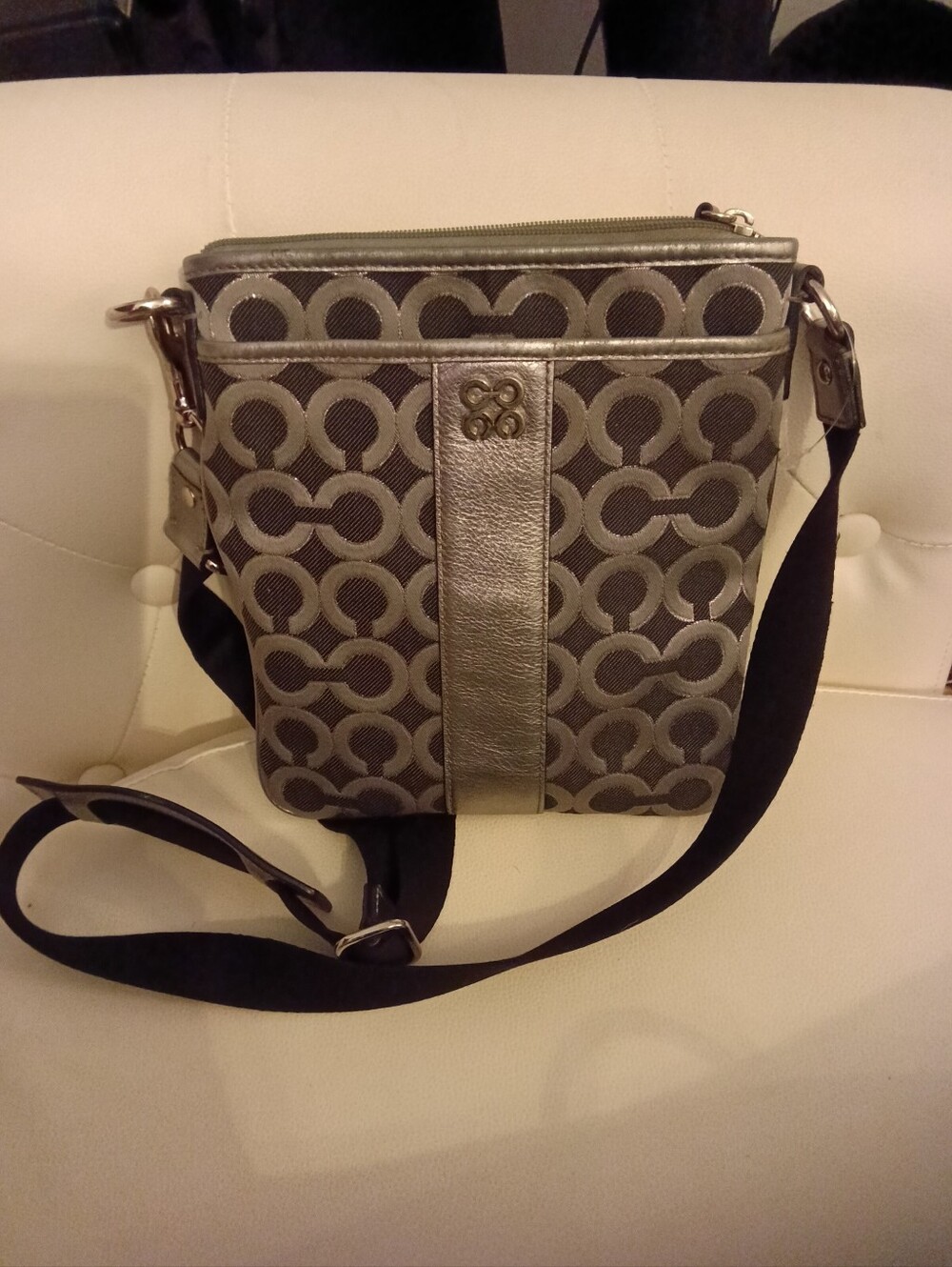 Coach Julia Op Art Crossbody Style# 46802